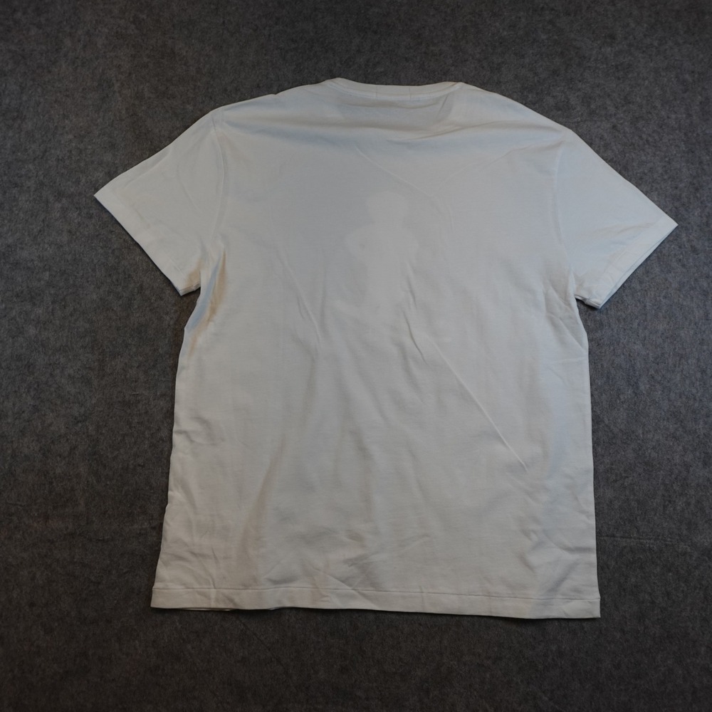 Polo Ralph Lauren Shirt Mens Medium White Bear Skiing Fair Isle Classic Cotton - Picture 5 of 10
